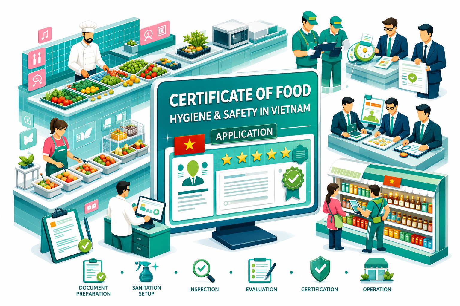 Giấy chứng nhận cơ sở đủ điều kiện an toàn thực phẩm