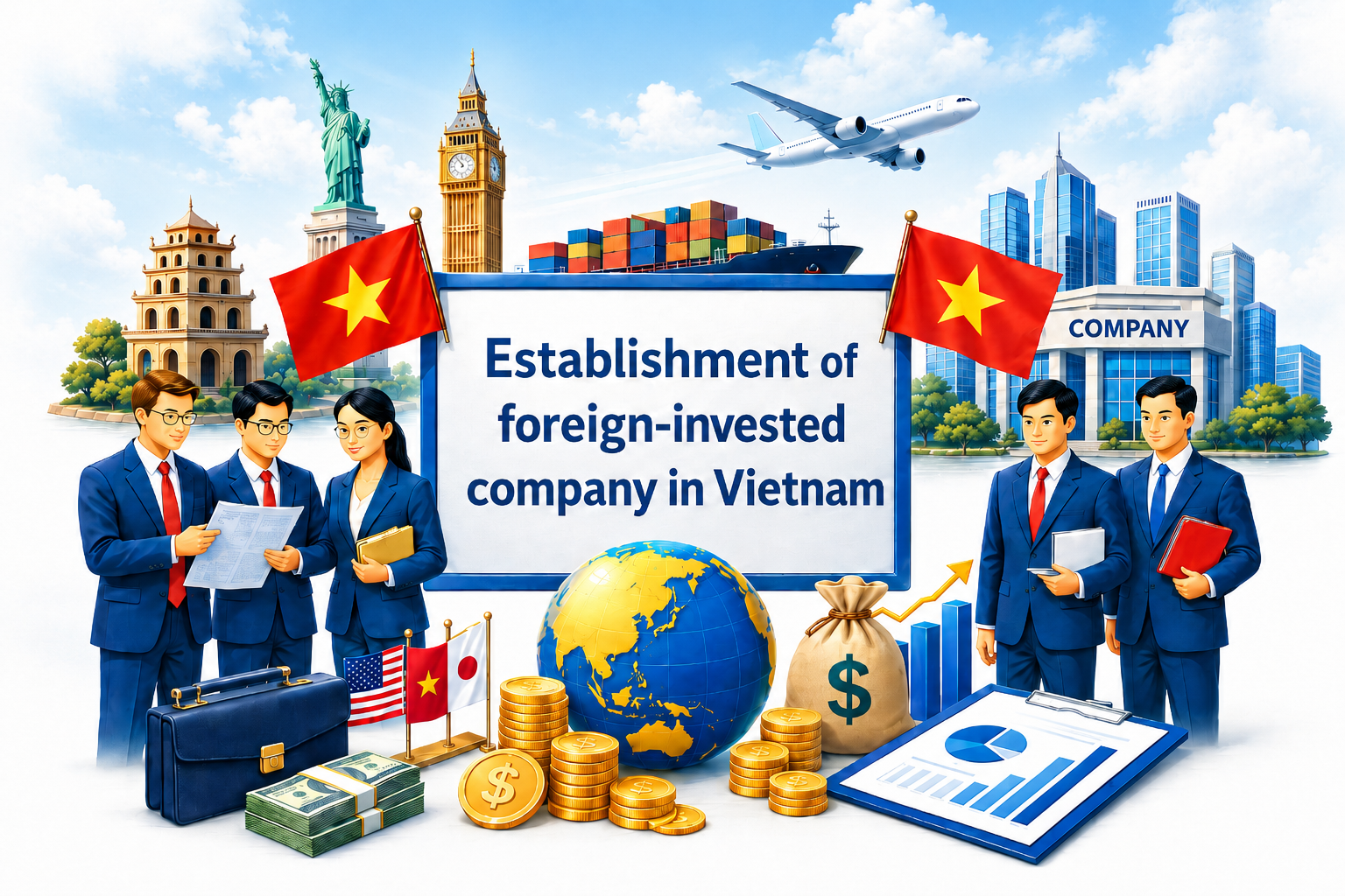 Thành lập Công ty có vốn đầu tư nước ngoài tại Việt Nam