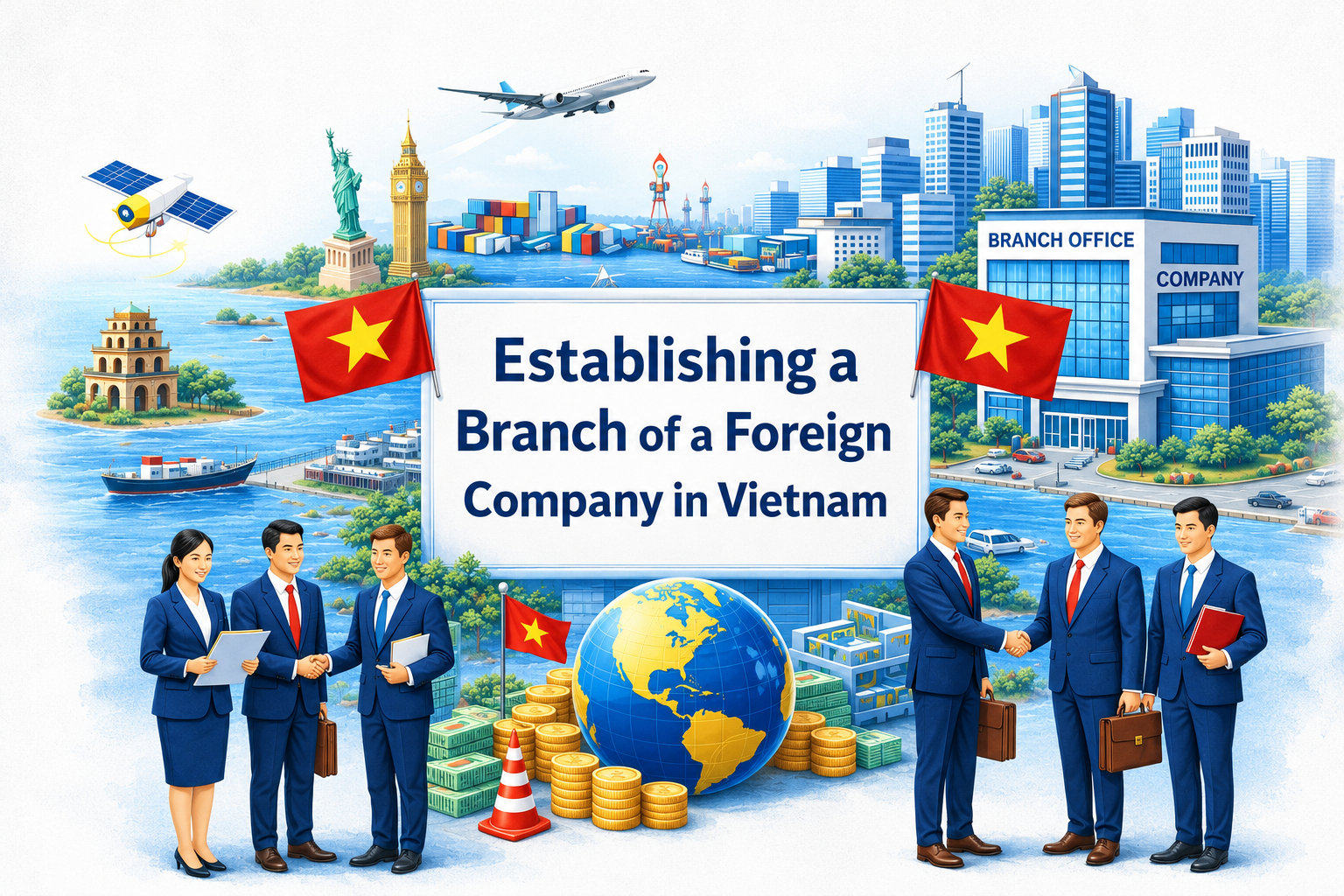 Thành lập Chi nhánh cho công ty nước ngoài tại Việt Nam